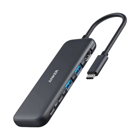 Anker 5-In-1 Usb-C Usb Hub Black