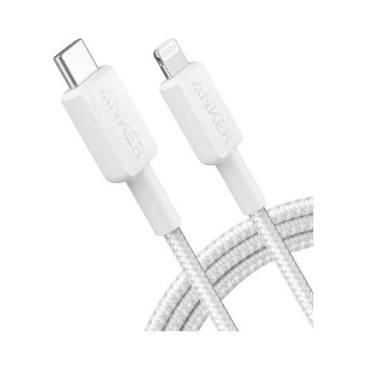 Anker Data Sync and Charge Lightning To USB-C CBL 1.8m White