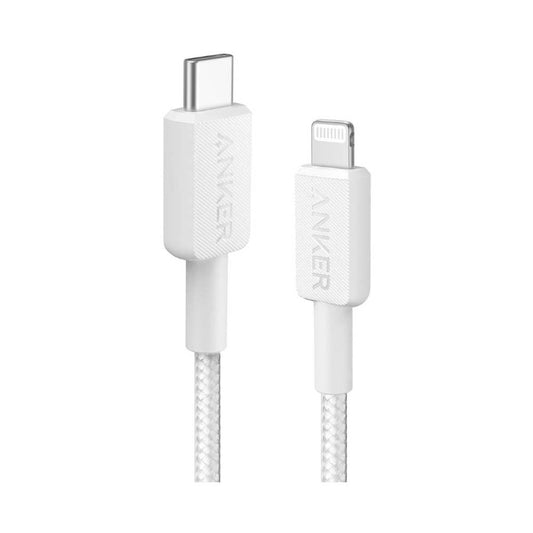 Anker Data Sync and Charge Cable Lightning To USB-C CBL 0.9m White