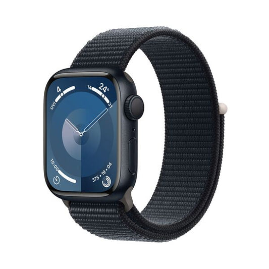 Apple Watch Series 9 GPS 41mm Midnight Aluminium Case + Midnight Sport Loop