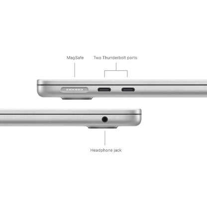 Apple MacBook Air 13-Inch M3 chip with 8 core CPU and 10 core GPU 8GB/512GB SSD Silver