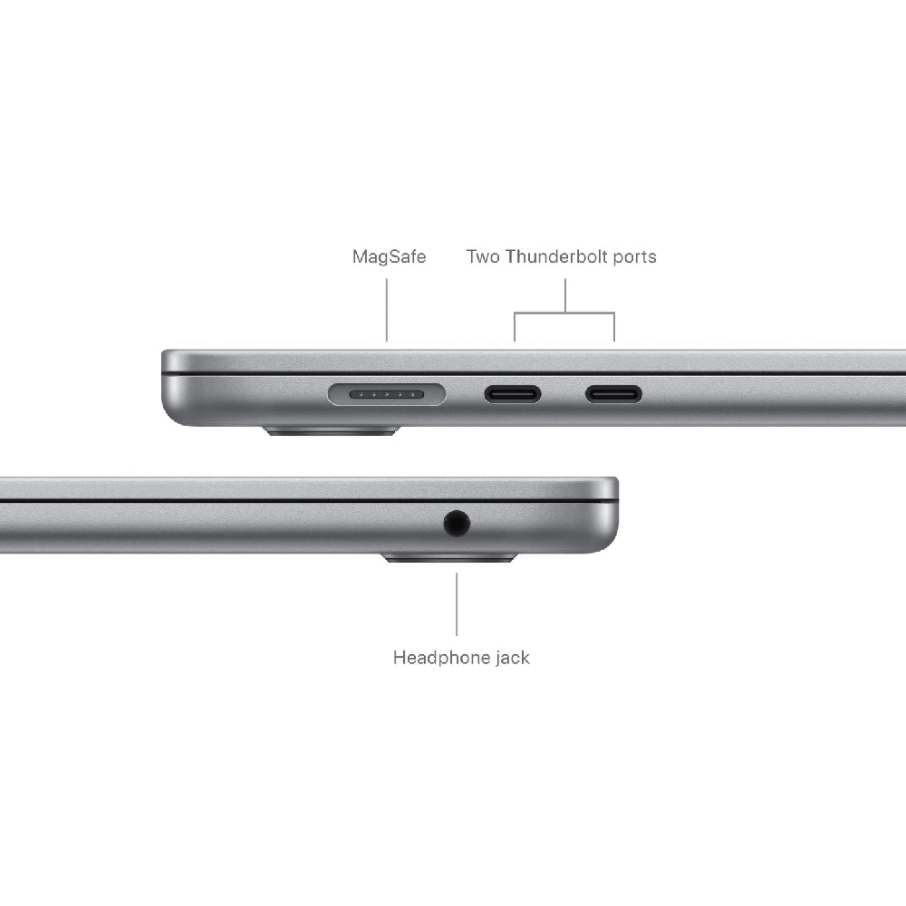 Apple MacBook Air 15-Inch M3 chip with 8 core CPU and 10 core GPU 8GB/256GB SSD Space Grey