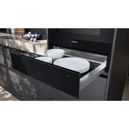 Siemens iQ700 Built-in Warming Drawer, 60cm, Wi-Fi, Black, BI710C1B1B