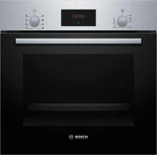 BOSCH SERIE 2 BUILT-IN OVEN 60 CM, STAINLESS STEEL, HBF011BR1M