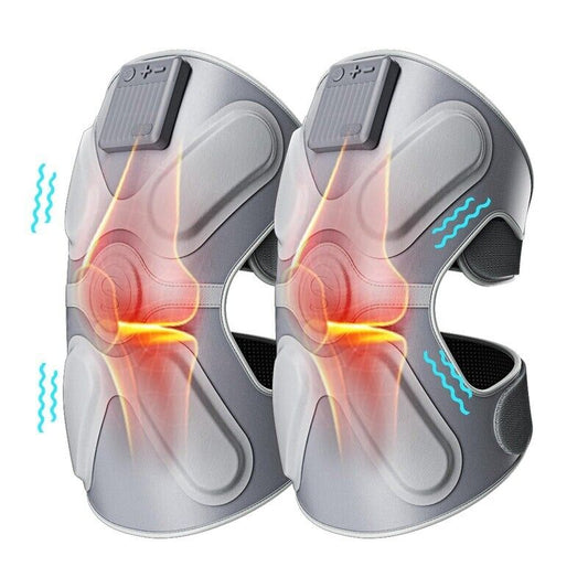 SKG W3 Pro Knee Massager, Heated Knee Therapy Support, Electric Joint Pain Relief Massager