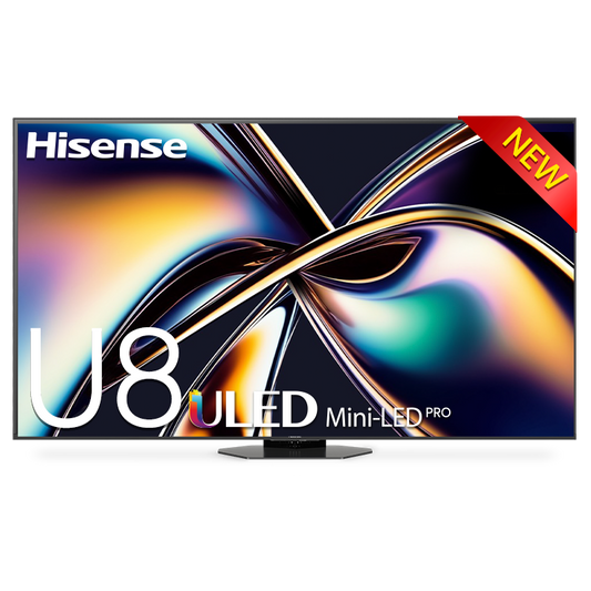 Hisense 75U8Q 75-inch 4K Mini-LED Smart Television QLED 165Hz
