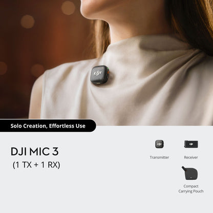 DJI MIC300-S DJI Mic 3 (1 Transmitter + 1 Receiver)
