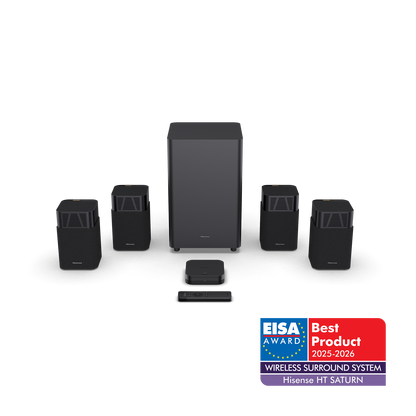 Hisense Surround Sound System, 4.1.2 Channel, Dolby Atmos Audio – HT Saturn