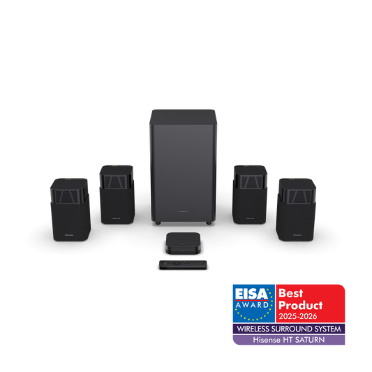 Hisense Surround Sound System, 4.1.2 Channel, Dolby Atmos Audio – HT Saturn