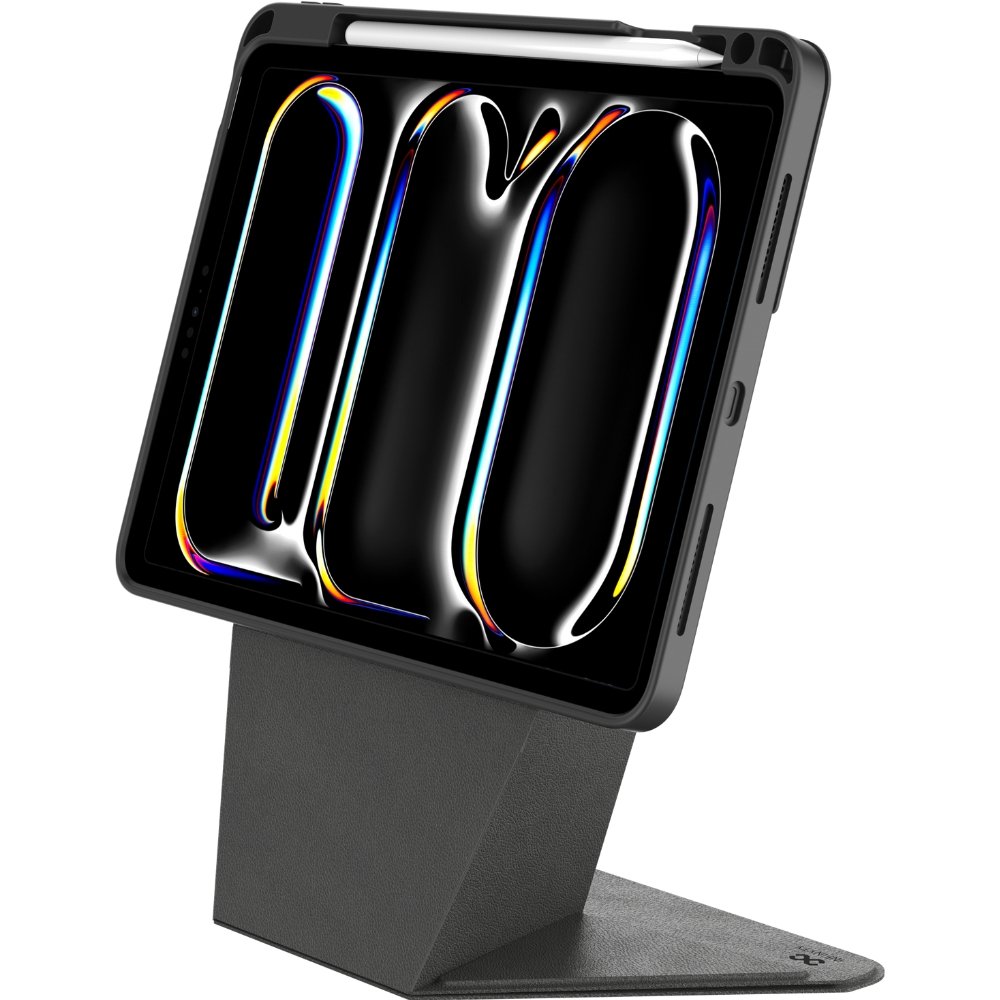Infinyty Exalt iPad Case with High Rise Tri-Fold Stand iPad Pro 13-inch (2024) Black