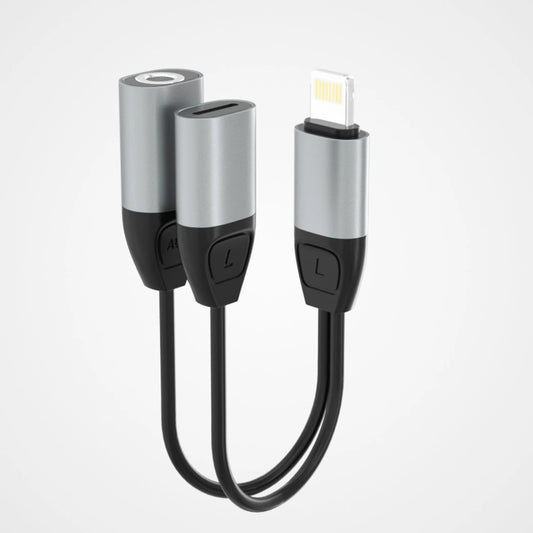 Dudao 2In1 Lightning To 3.5Mm Adapter