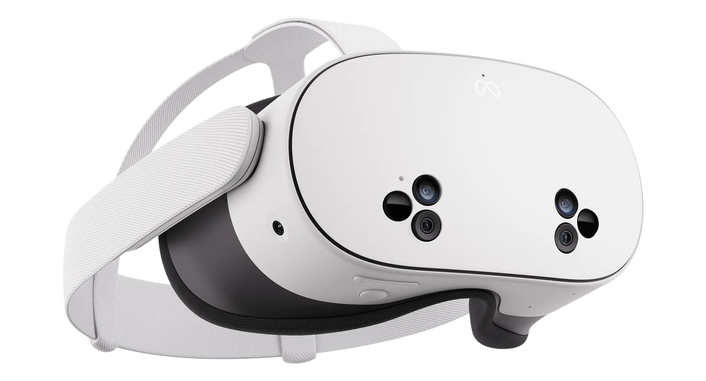 Meta Quest 3S 128GB All-In-One VR Headset, White