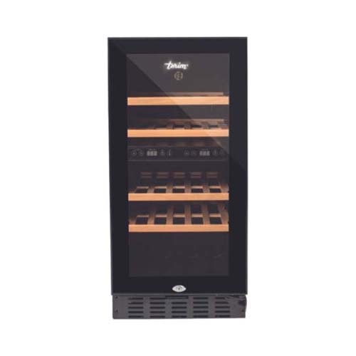 Terim Free-Standing Glass Door Bottle Cooler 90L Black TERBC30DZ