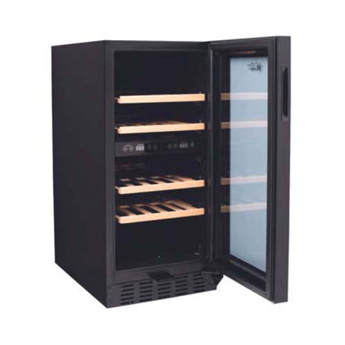 Terim Free-Standing Glass Door Bottle Cooler 90L Black TERBC30DZ