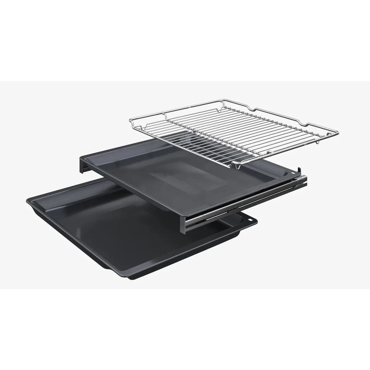 Siemens iQ700 Built-in Oven 60 x 60 cm, Black, Wi-Fi, HB778GNB1M