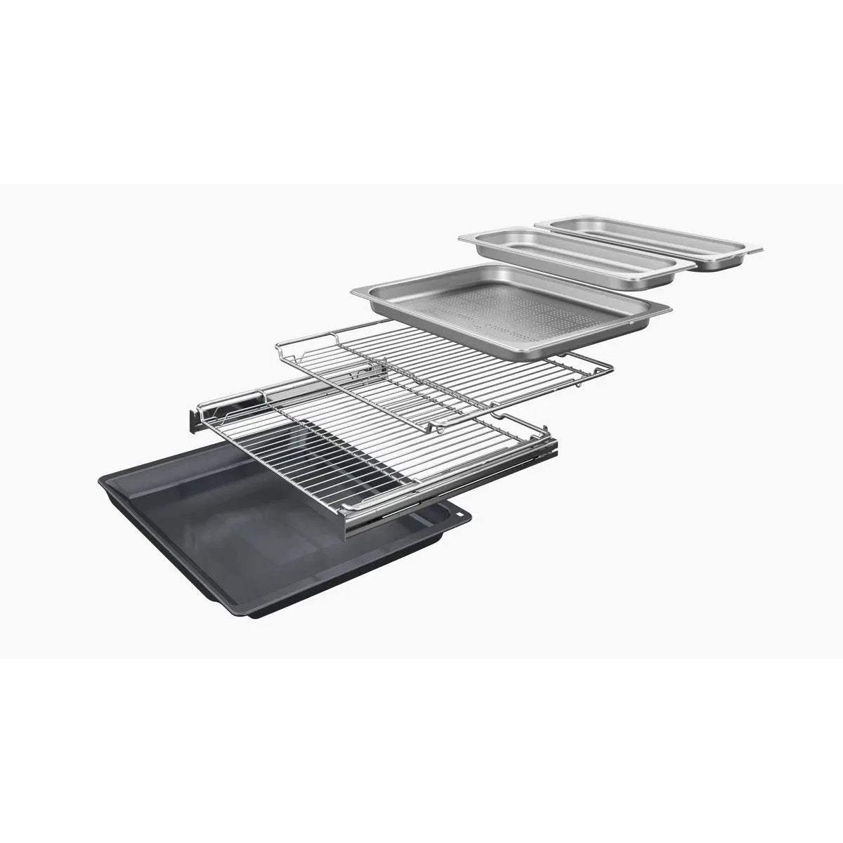 Siemens iQ700 Built-in Oven with Steam function, 60 x 60 cm, Wi-Fi, Black, HS958GED1B