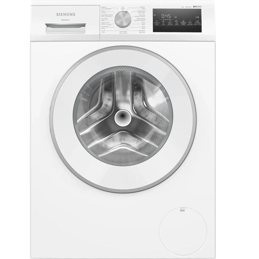 Siemens iQ300 Front Load Washing Machine, 8KG, 1400 RPM, White, WM14U280GC