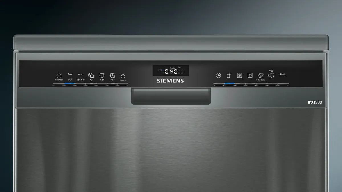 Siemens IQ300 Home Connect Dishwasher 14 Place Setting Black Inox S siemens-iq300-home-connect-dishwasher-14-place-setting-black-inox-s