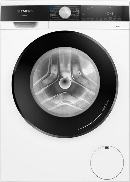 Siemens 9/6 Washer Dryer, 1400 RPM, White WN44A2X0GC