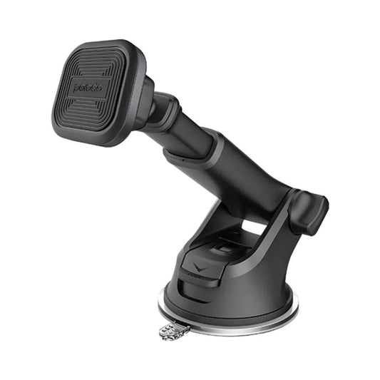 Porodo Magnetic Aluminum Phone Car Mount Black