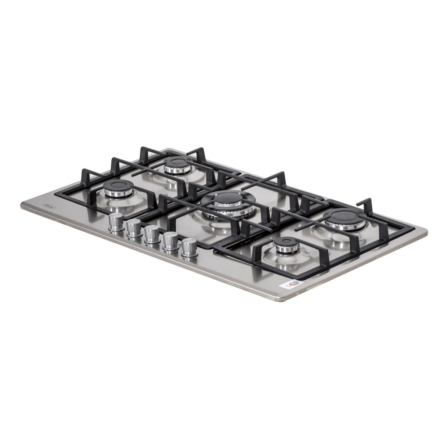 Terim 5 Burner Built-in Gas Hob, TERBIGH905SS, 90cm, Silver