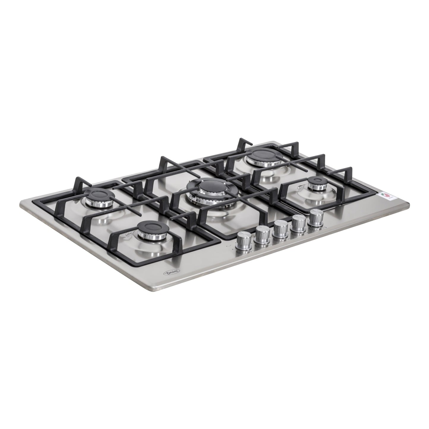 Terim 5 Burner Built-in Gas Hob, TERBIGH905SS, 90cm, Silver