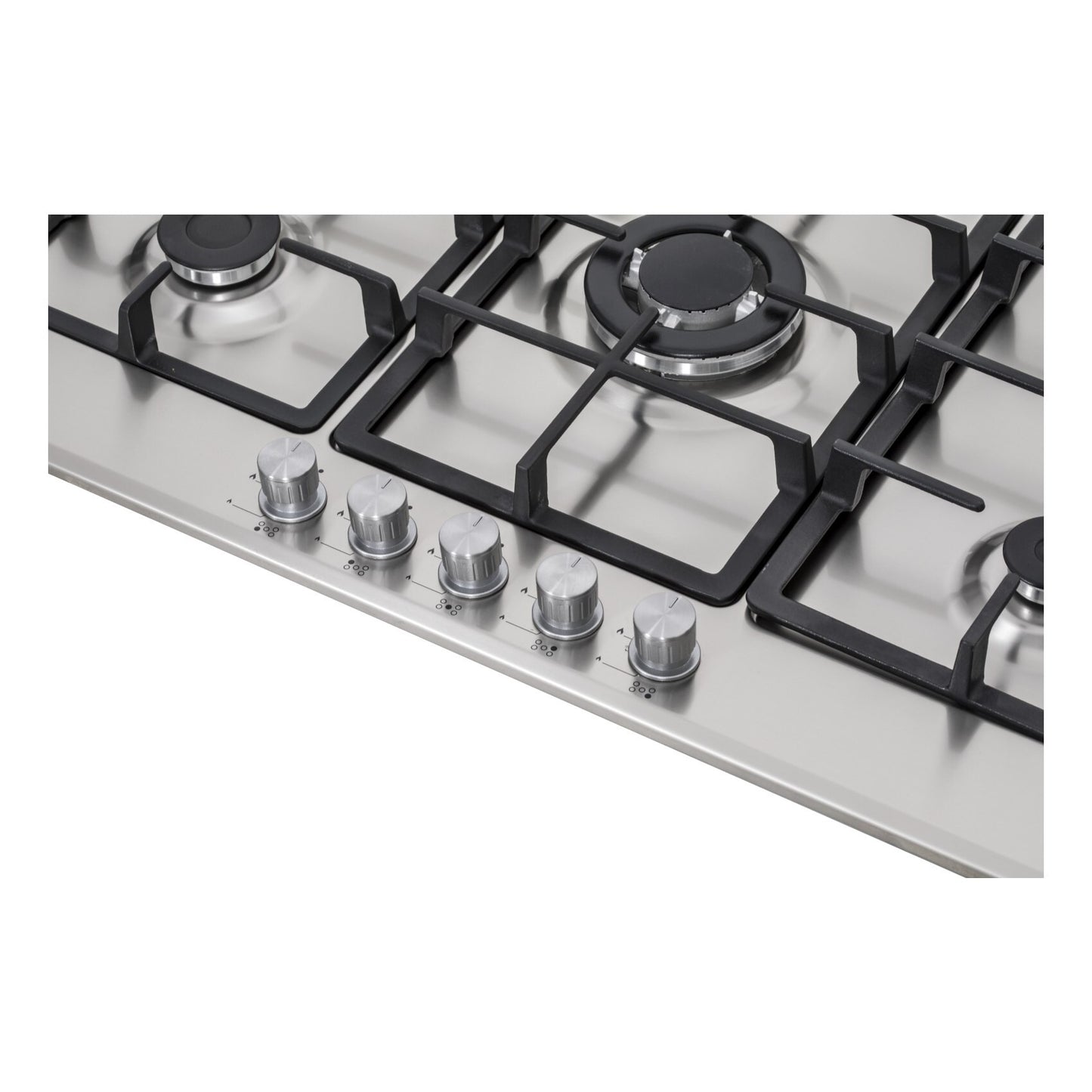 Terim 5 Burner Built-in Gas Hob, TERBIGH905SS, 90cm, Silver