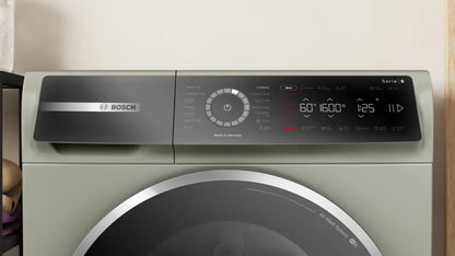 Bosch Series 8 Front Load Washing Machine, 10 kg, Silver inox, WGB2560XGC