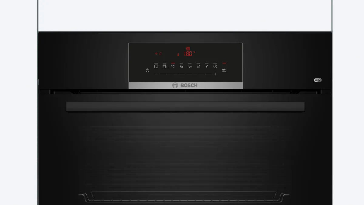 Bosch Series 6 built-in oven 60 x 60 cm, Black, HBJ559EB6M