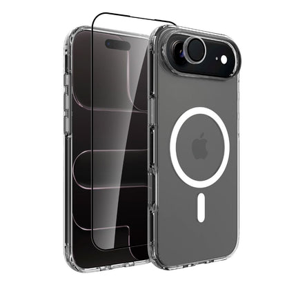 Infinyty Clear Case and Screen Protector 2-in-1 Bundle for iPhone Air