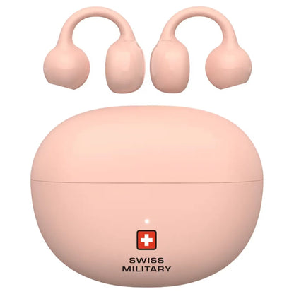 Swiss Military Delta 6 True Wireless Bluetooth Earbuds – Pink