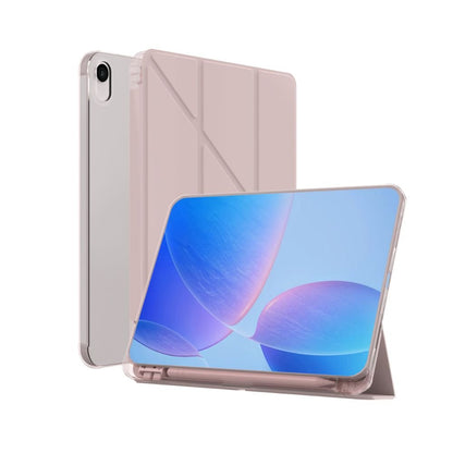 Infinyty Smart Rap iPad Case with Tri-Fold Stand for iPad 11-inch A16, Pink