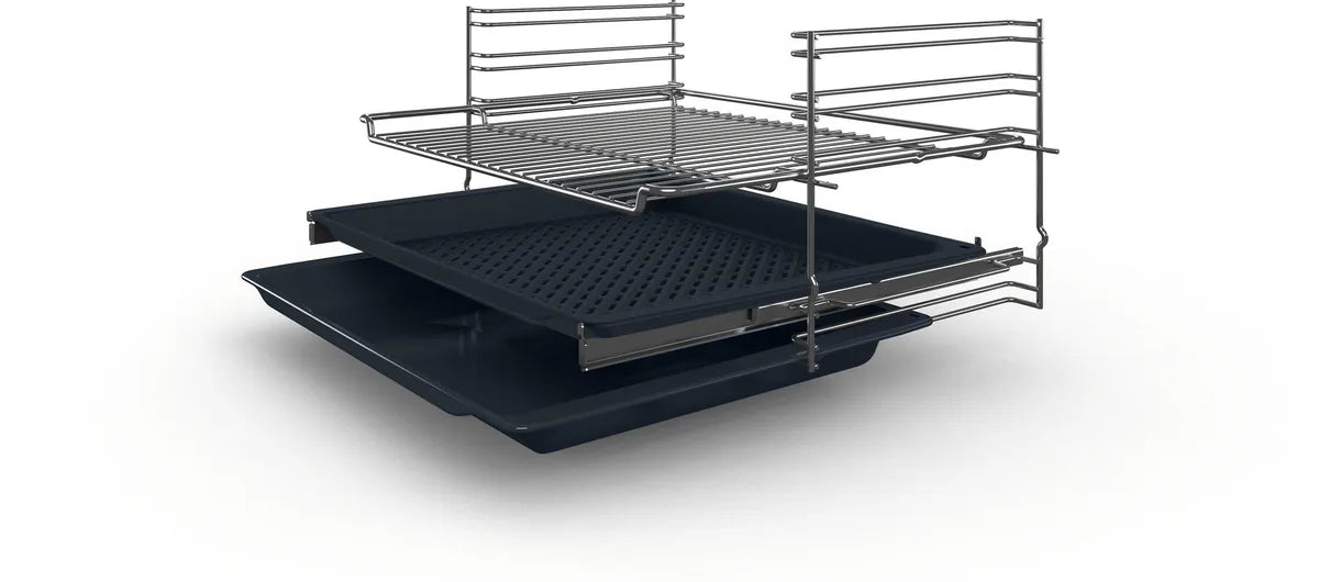Bosch Series 6 built-in oven 60 x 60 cm, Black, HBJ559EB6M