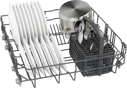 Siemens iQ100 Free Standing Dishwasher, 12 place setting, Silver, SN216I00AM