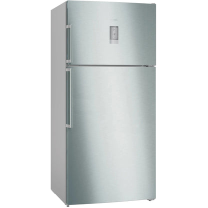 Siemens iQ500 Top Freezer Refrigerator, 641L, Wi-Fi, Stainless steel, KD86NHIE0M
