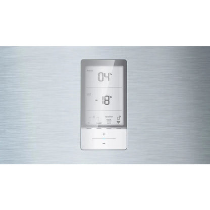 Siemens iQ500 Top Freezer Refrigerator, 641L, Wi-Fi, Stainless steel, KD86NHIE0M