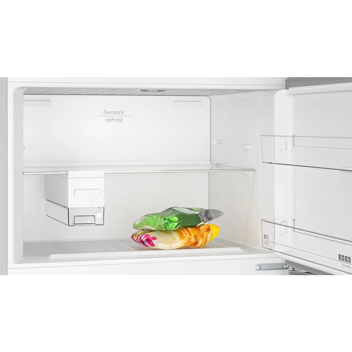 Siemens iQ500 Top Freezer Refrigerator, 641L, Wi-Fi, Stainless steel, KD86NHIE0M