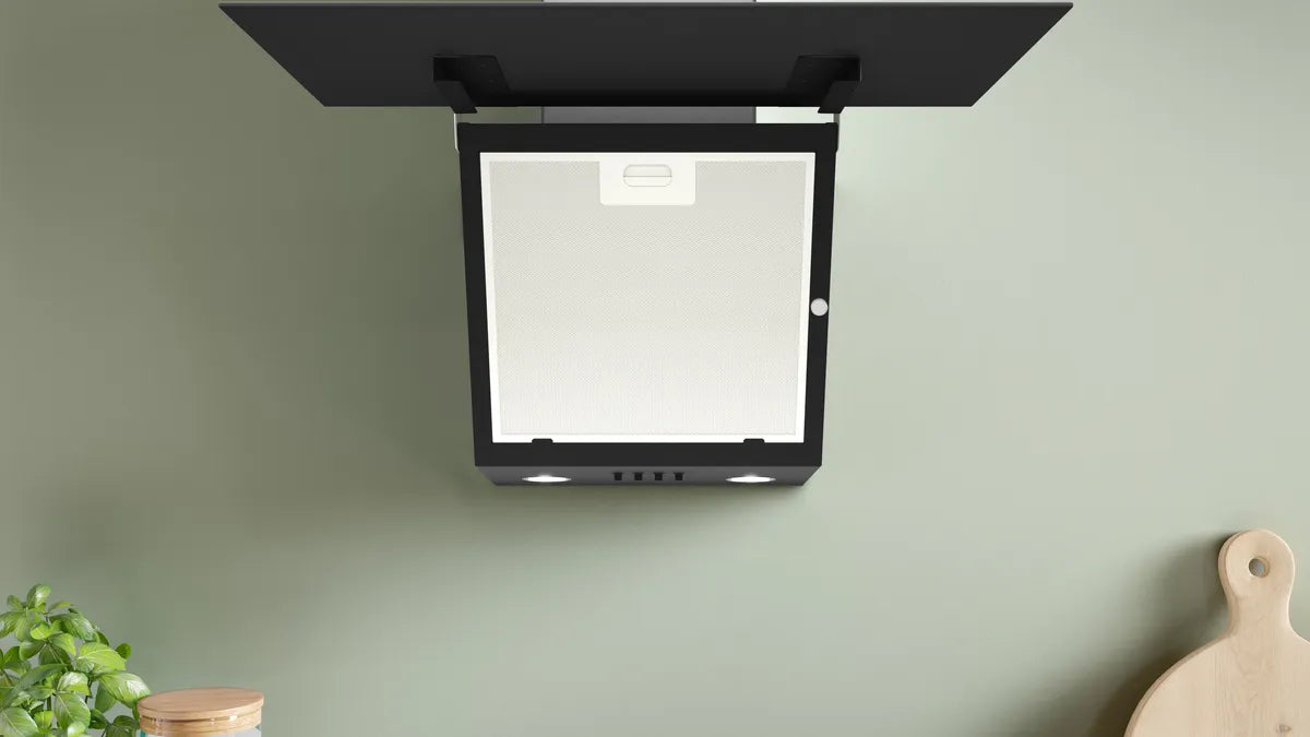 BOSCH SERIES 2 WALL-MOUNTED HOOD 60 CM, BLACK, DWK63PJ61M
