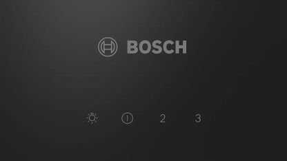 BOSCH SERIES 2 WALL-MOUNTED HOOD 60 CM, BLACK, DWK63PJ61M