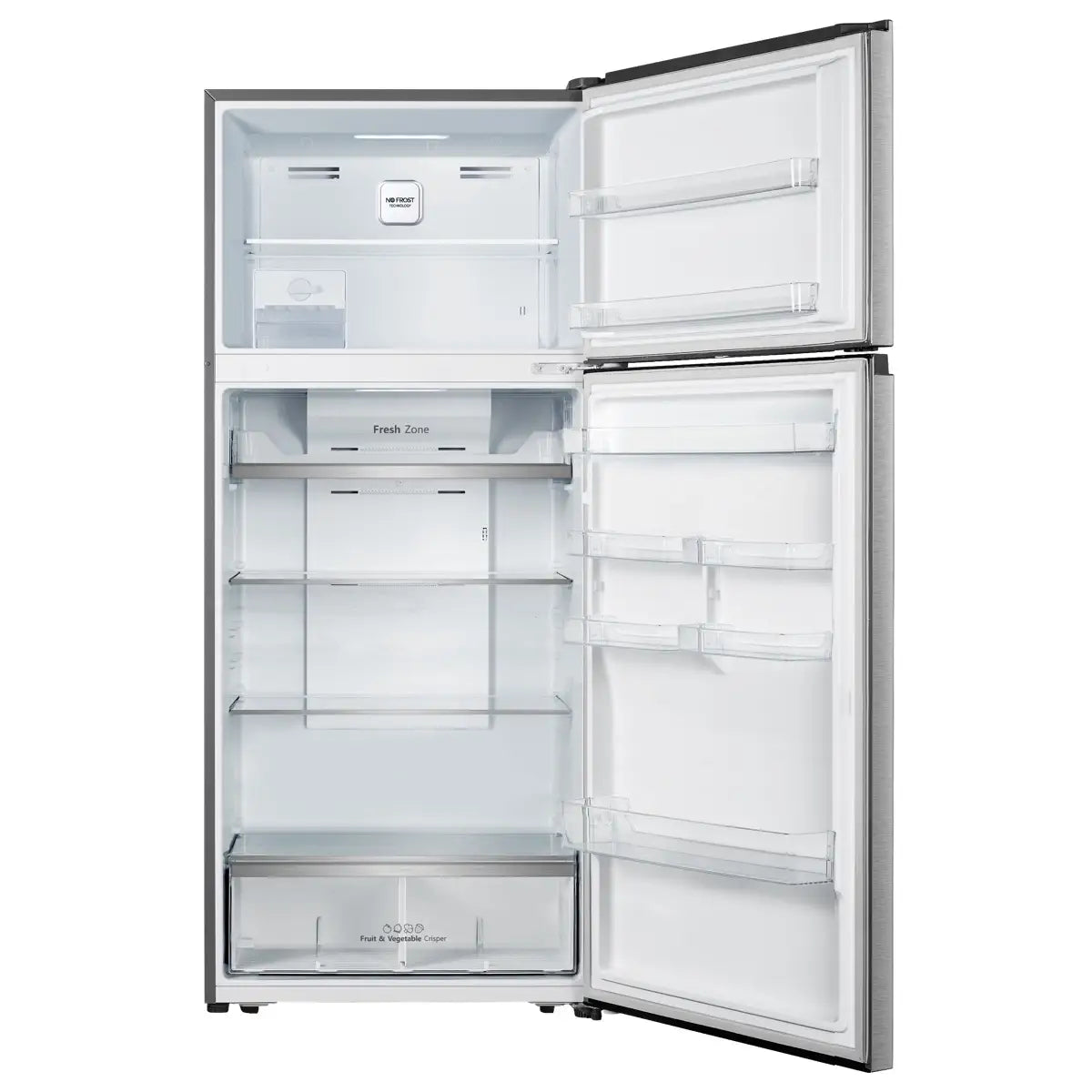 Hisense Top Freezer Refrigerator, 466L, Stainless Steel, RT3N599NAI