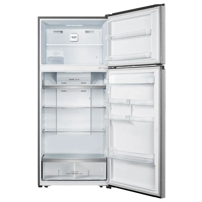 Hisense Top Freezer Refrigerator, 466L, Stainless Steel, RT3N599NAI
