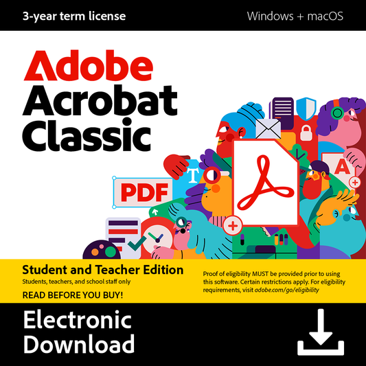 EPAY ADOBE ACROBAT CLASSIC 3Y STE ESD UAE
