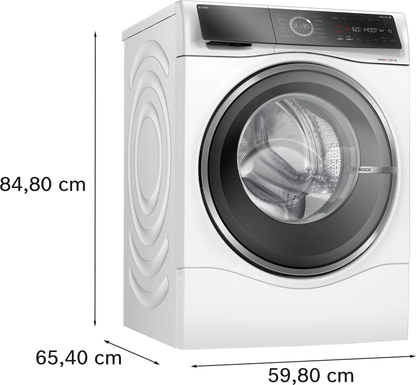 Bosch Series 8 Front Load Washer & Dryer 10 kg / 6 kg, White, WNC254A0GC