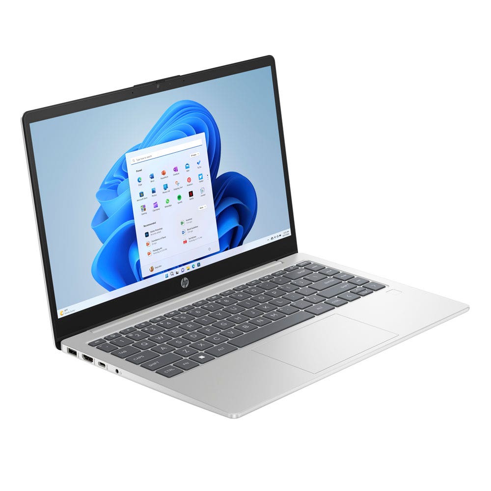 HP Thin & Light 14-EP0006NE Thin & Light Laptop, 13th Gen i3, 8GB RAM, 256GB SSD, Integrated, Intel® UHD Graphics, 14-inch Non-Touch, Windows 11 Home