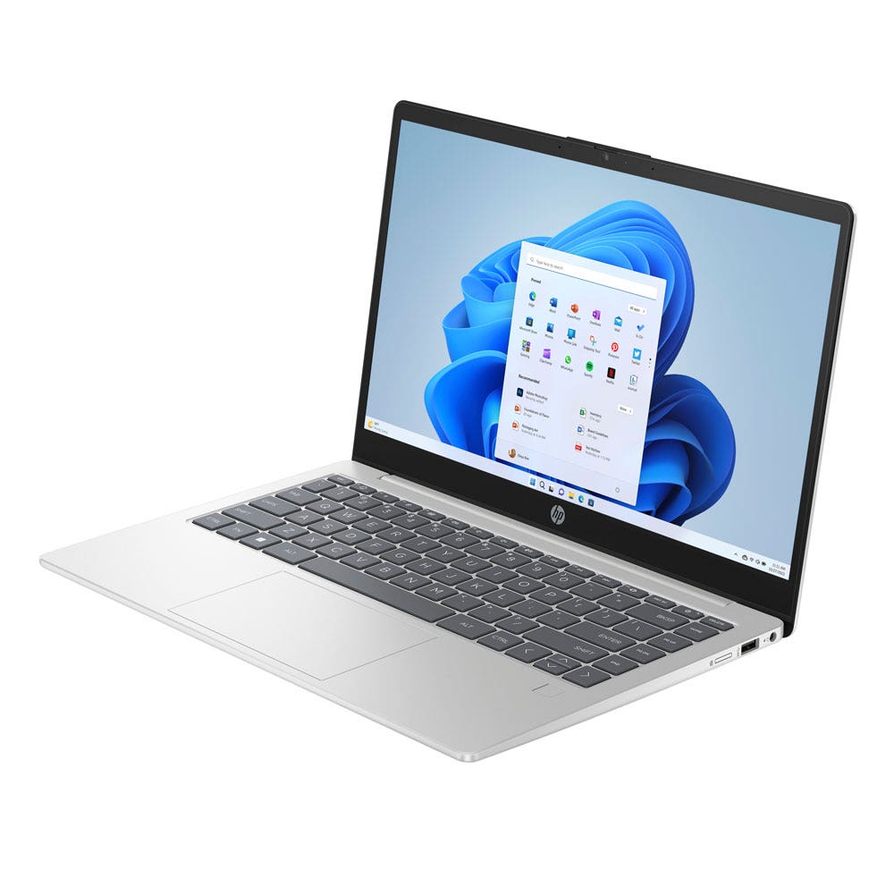 HP Thin & Light 14-EP0006NE Thin & Light Laptop, 13th Gen i3, 8GB RAM, 256GB SSD, Integrated, Intel® UHD Graphics, 14-inch Non-Touch, Windows 11 Home