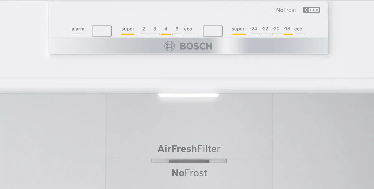 Bosch Series 4 Free Standing Bottom Refrigerator, 480L, Stainless Steel – KGN55VLE0M