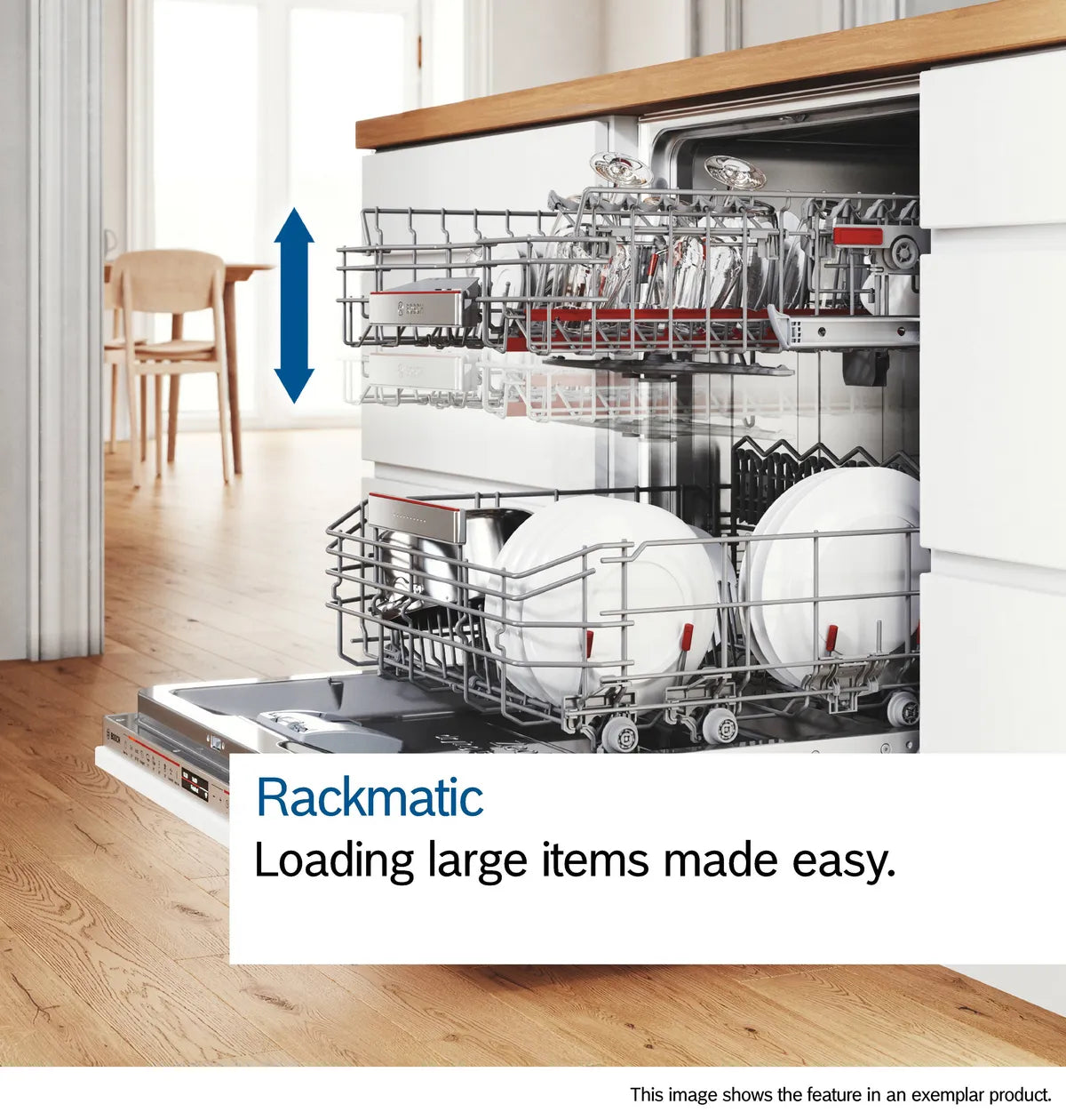 Bosch Series 2 Free Standing Dishwasher, 12 Place Setting, Silver, SMS26AI00M