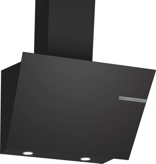 BOSCH SERIES 4 WALL-MOUNTED COOKER HOOD 60 CM, Black, DWK66PJ60M