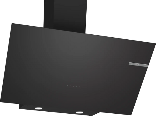 BOSCH SERIES 4 WALL-MOUNTED COOKER HOOD 90 CM, BLACK, DWK96PJ60M