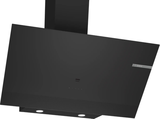 BOSCH SERIES  6 WALL-MOUNTED COOKER HOOD 90 CM, BLACK GLASS PRINTED, DWK97PJ60M